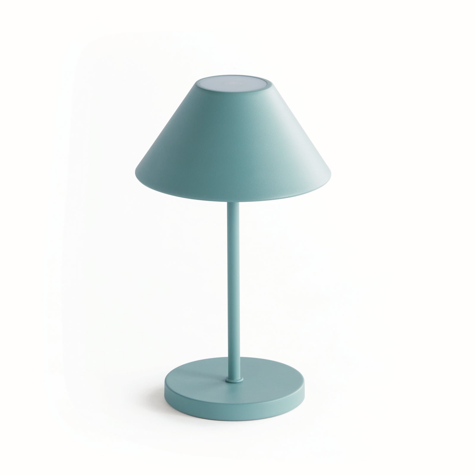 ALLUNA CORDLESS LED LAMP 10" - Seafoam