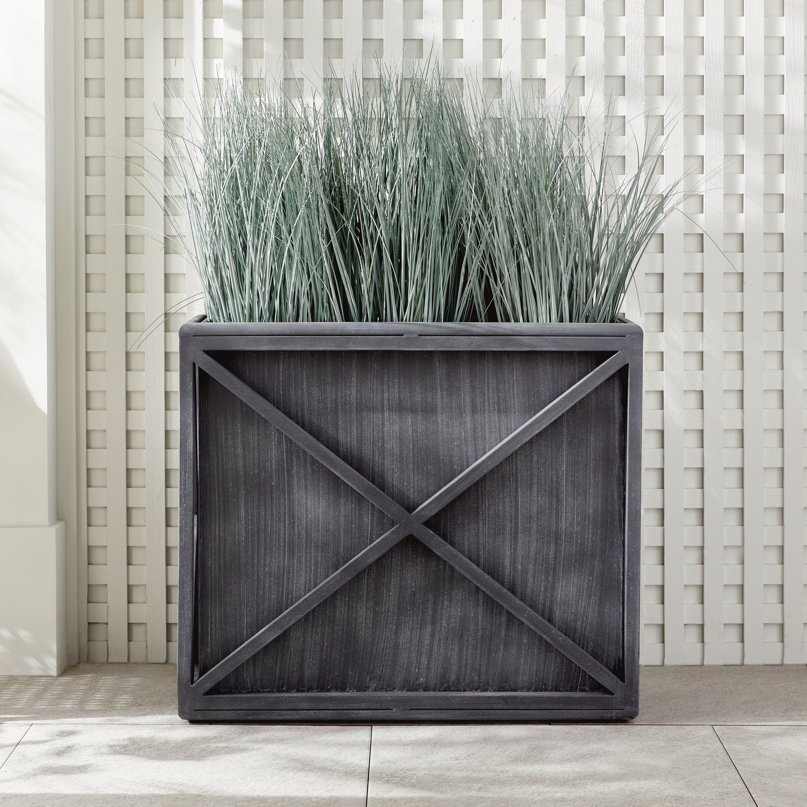 TERRAZZA TALL RECTANGULAR PLANTER