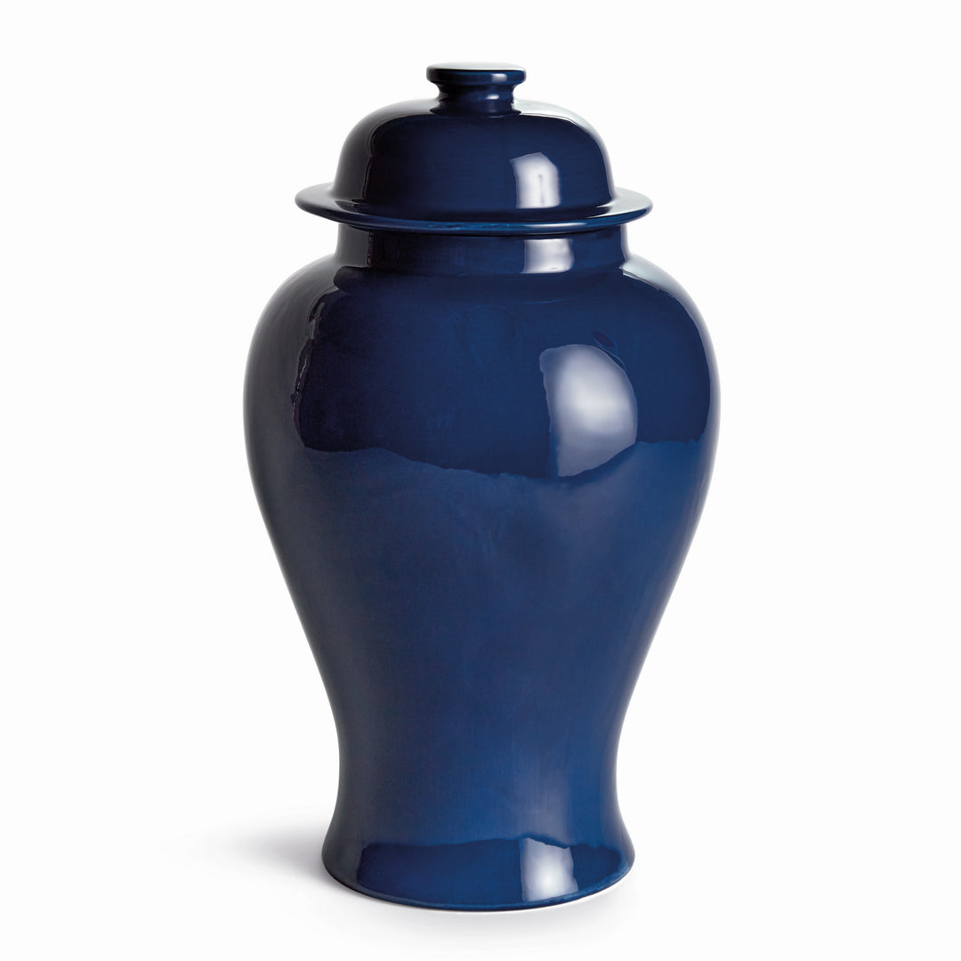 KOA LIDDED GINGER JAR LARGE - Navy