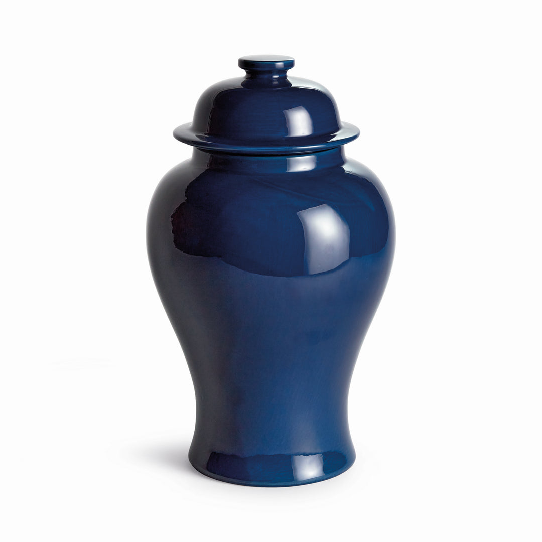 KOA LIDDED GINGER JAR SMALL - Navy
