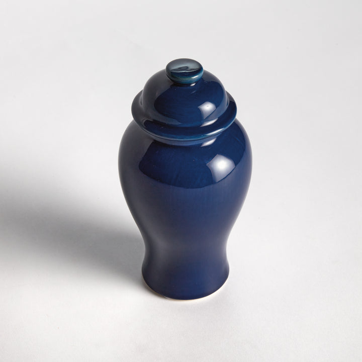 KOA LIDDED MINI GINGER JAR SMALL - Navy