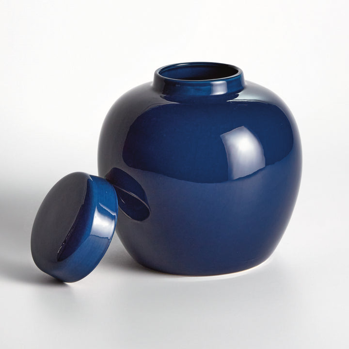 KOA LIDDED JAR - Navy