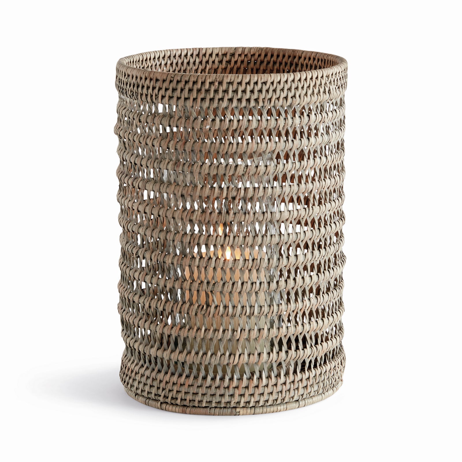 BURMA RATTAN HURRICANE LARGE - Graywash