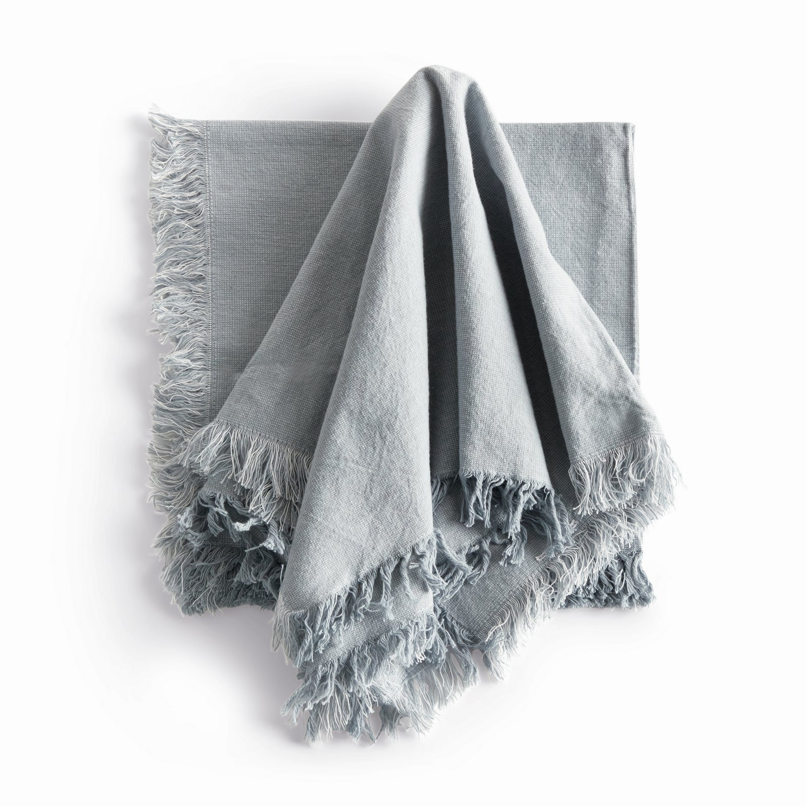 AURA DINNER NAPKINS, SET OF 4 - Light Blue