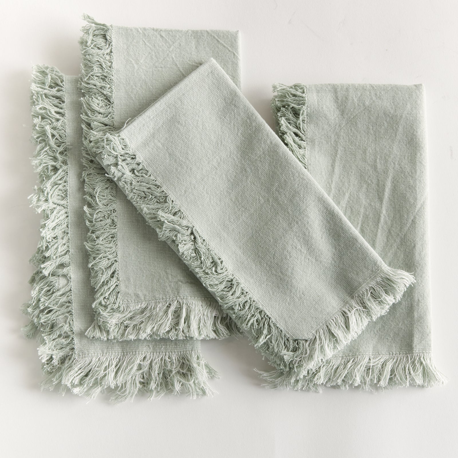 AURA DINNER NAPKINS, SET OF 4 - Green
