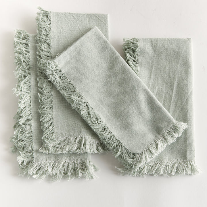 AURA DINNER NAPKINS, SET OF 4 - Green