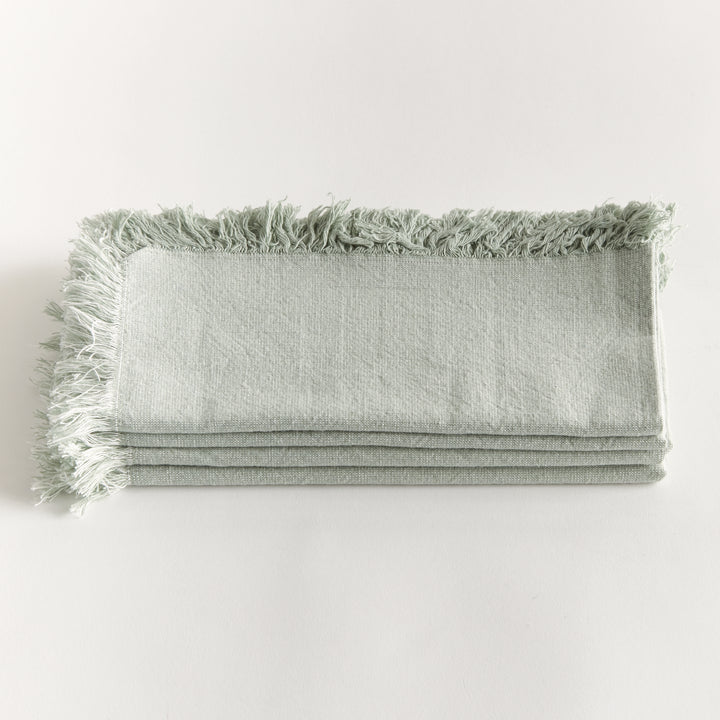 AURA DINNER NAPKINS, SET OF 4 - Green