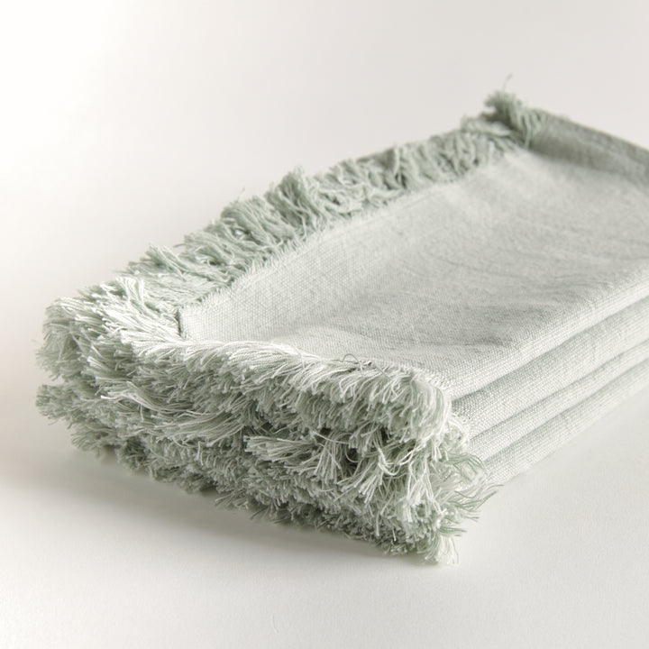 AURA DINNER NAPKINS, SET OF 4 - Green