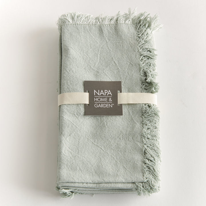 AURA DINNER NAPKINS, SET OF 4 - Green