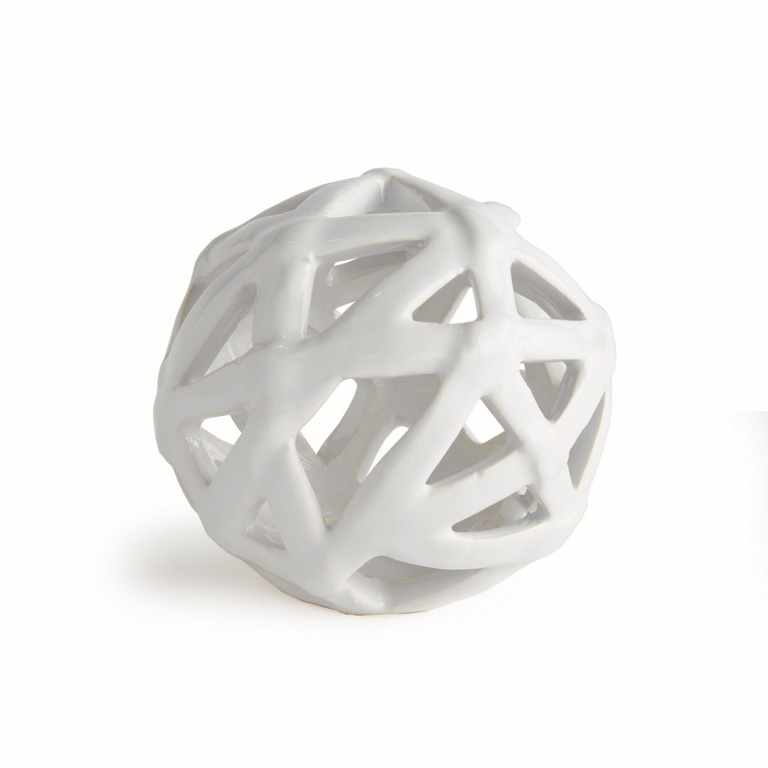 ALICIA ORB SMALL - White