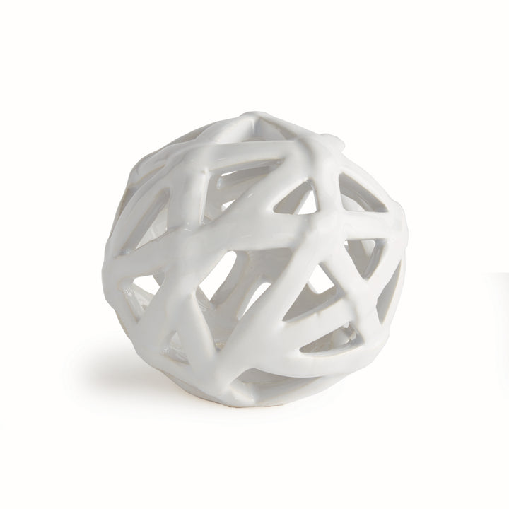 ALICIA ORB SMALL - White