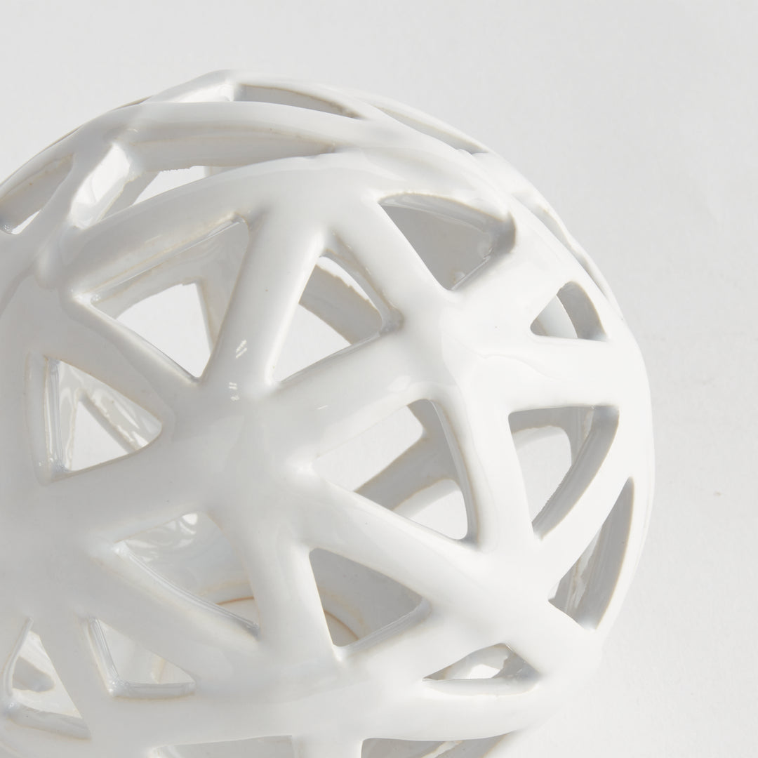 ALICIA ORB MEDIUM - White