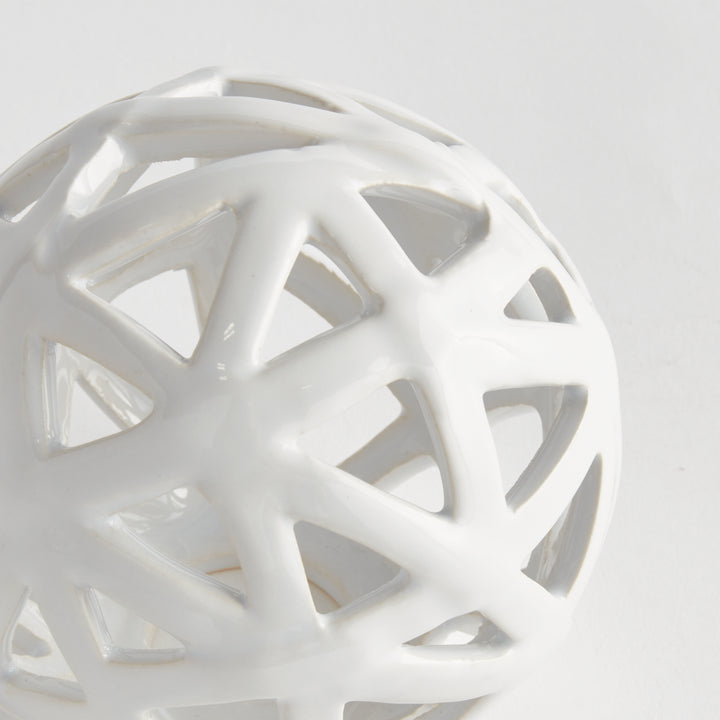 ALICIA ORB MEDIUM - White