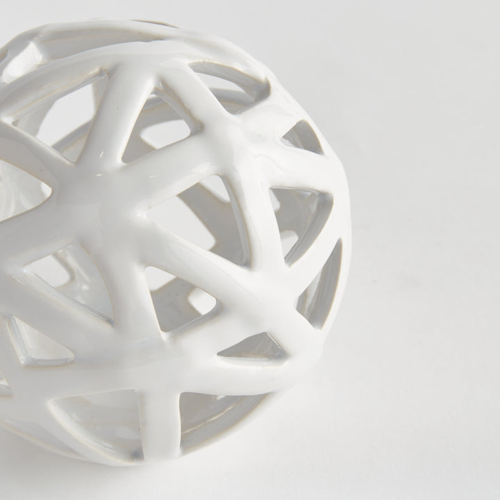 ALICIA ORB MEDIUM - White