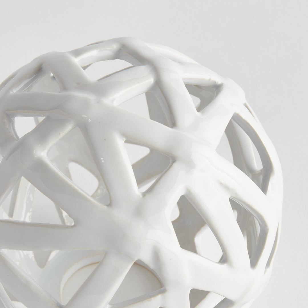 ALICIA ORB LARGE - White