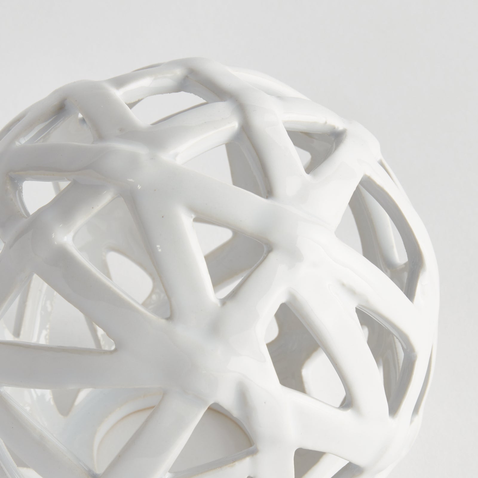 ALICIA ORB LARGE - White