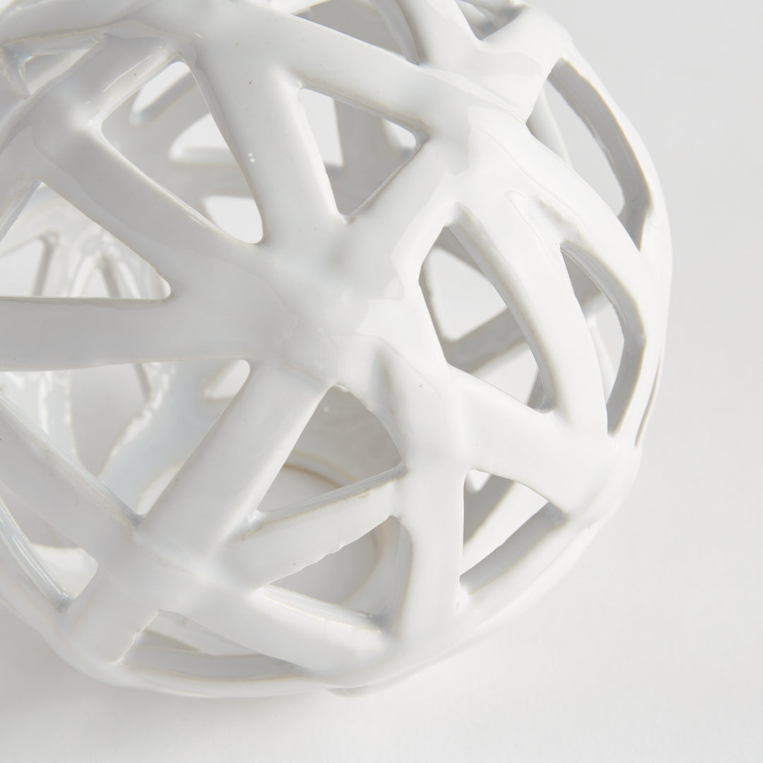 ALICIA ORB LARGE - White