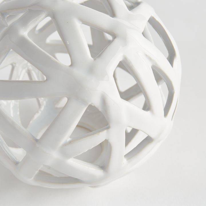 ALICIA ORB LARGE - White