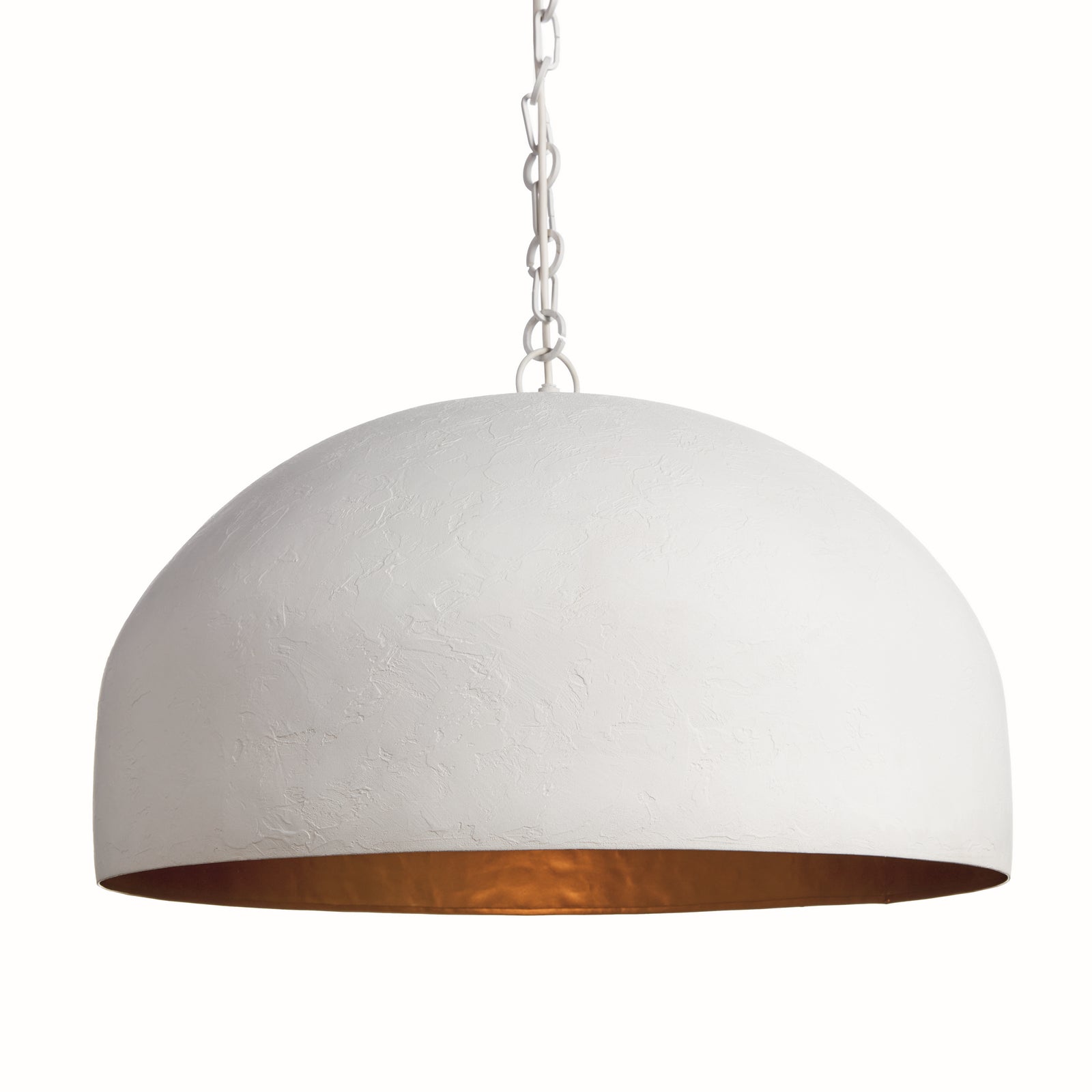 THAYER DOME PENDANT LARGE - White