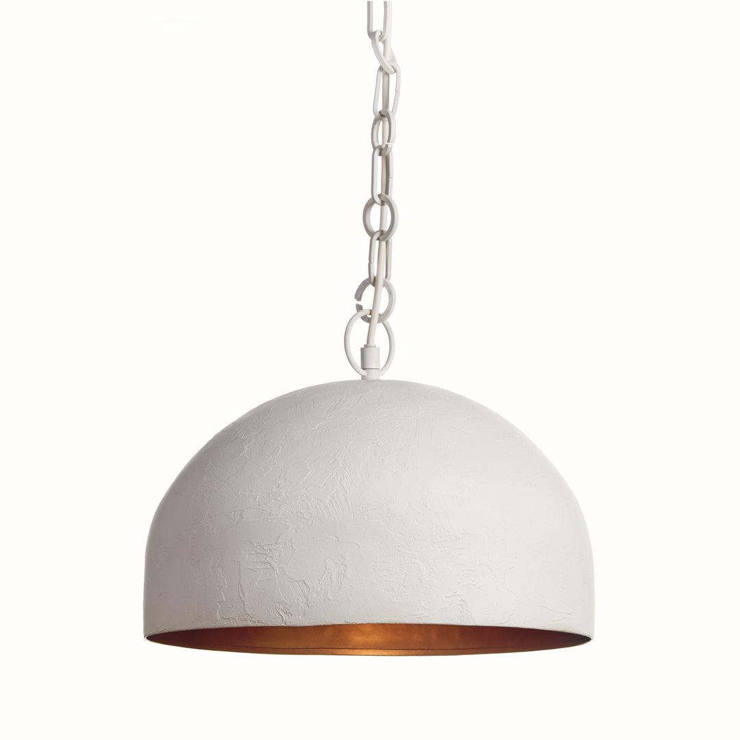 THAYER DOME PENDANT SMALL - White