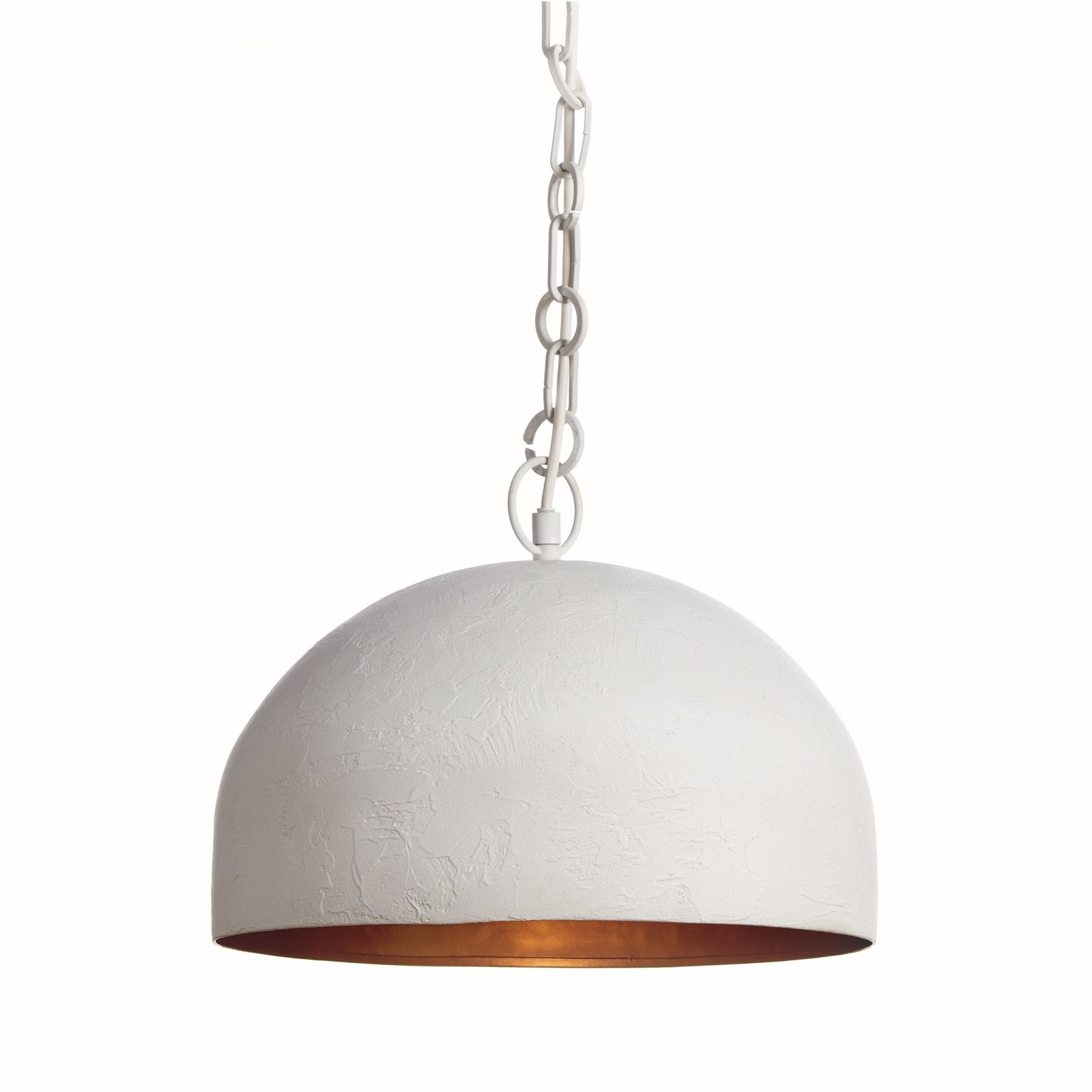 THAYER DOME PENDANT SMALL - White