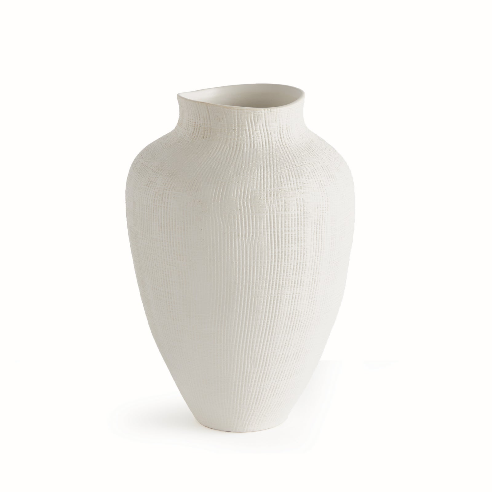 BARCLAY BUTERA OJAI VASE SMALL - Matte White