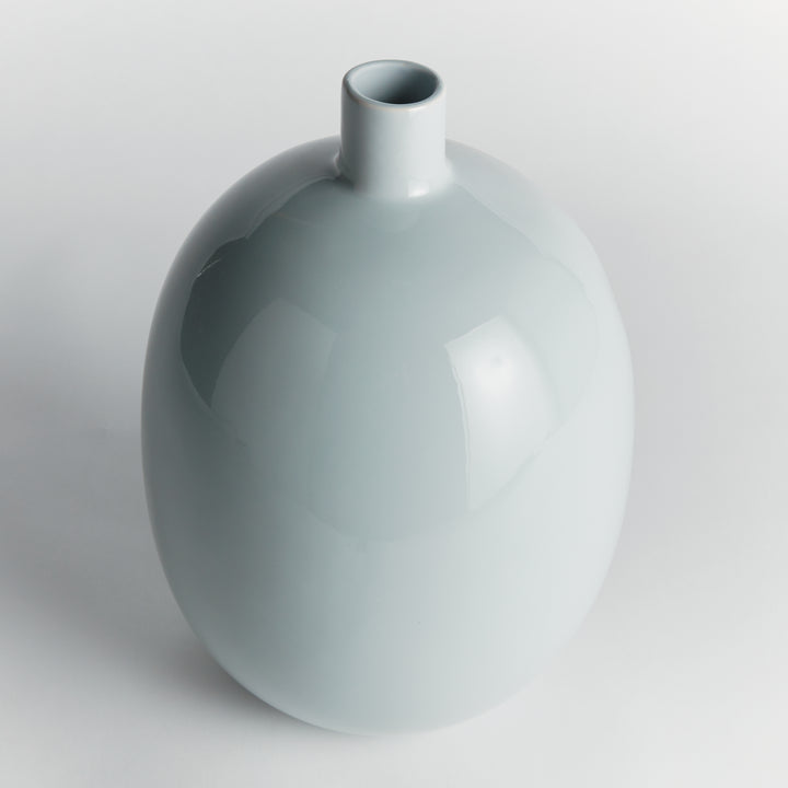 BARCLAY BUTERA SANDBAR VASE LARGE - Light Blue