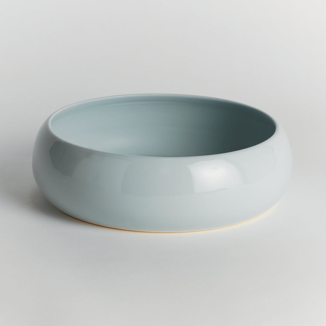 BARCLAY BUTERA SANDBAR DECORATIVE BOWL- Light Blue