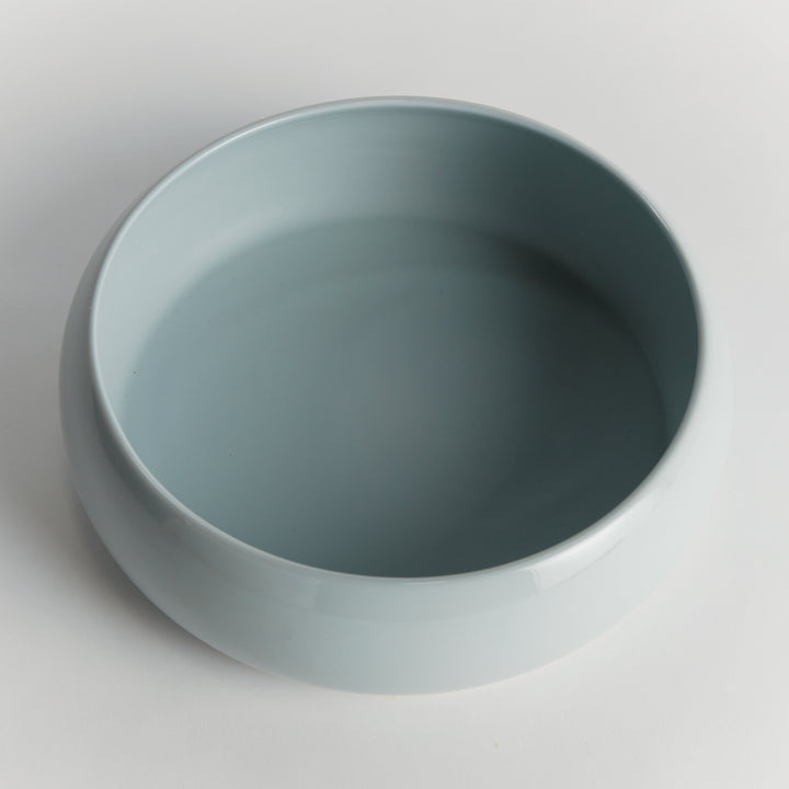 BARCLAY BUTERA SANDBAR DECORATIVE BOWL- Light Blue