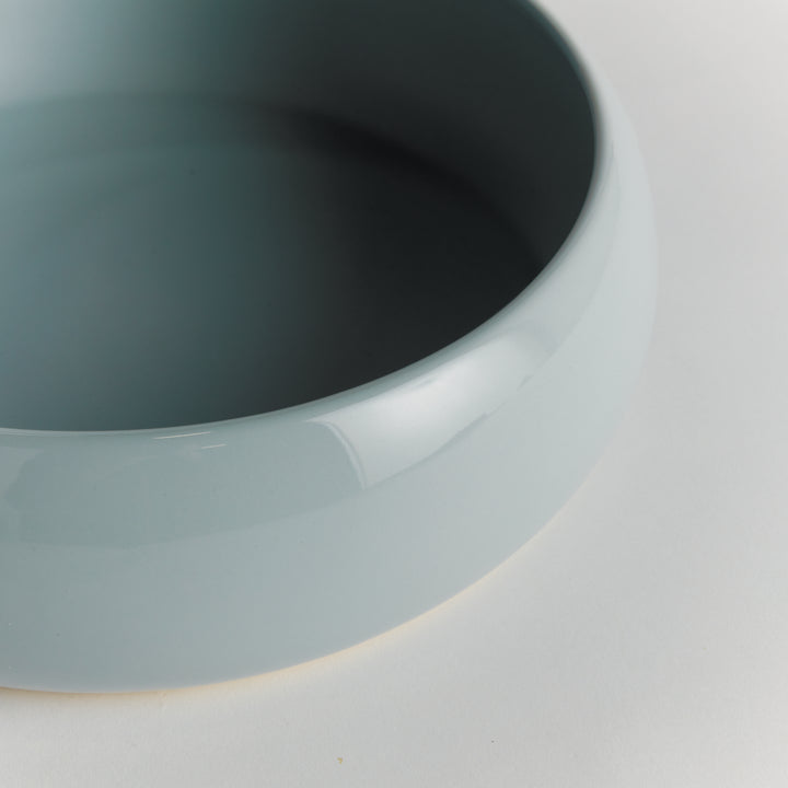 BARCLAY BUTERA SANDBAR DECORATIVE BOWL- Light Blue