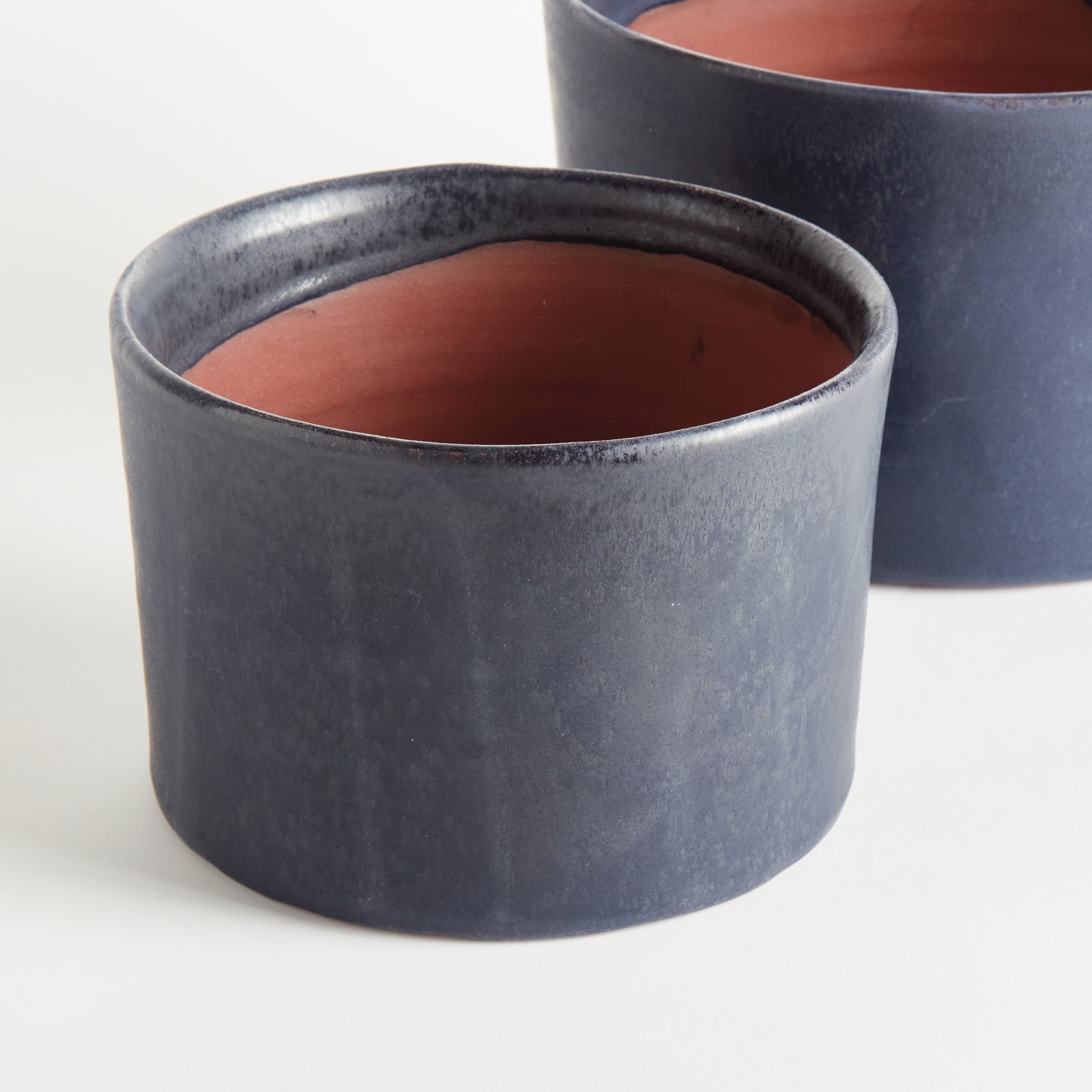 STUDIO CACHEPOTS, SET OF 2 - Navy