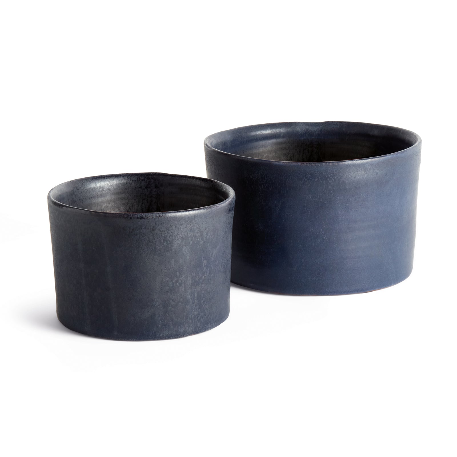 STUDIO CACHEPOTS, SET OF 2 - Navy