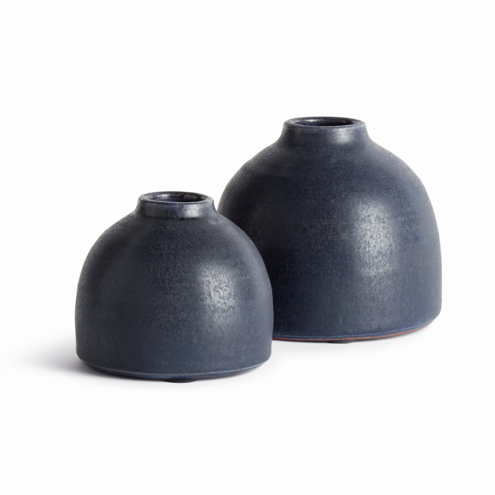 STUDIO BUD VASES, SET OF 2 - Navy