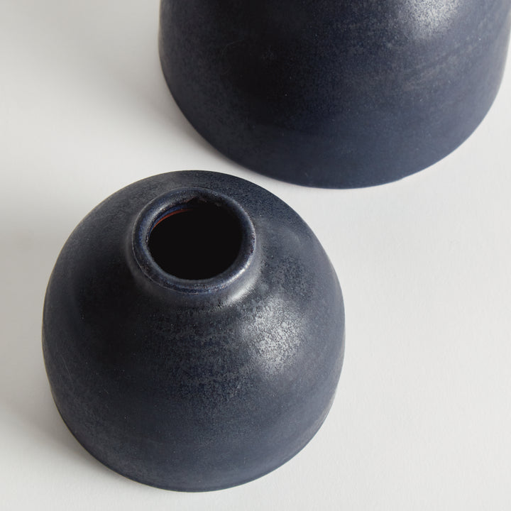 STUDIO BUD VASES, SET OF 2 - Navy