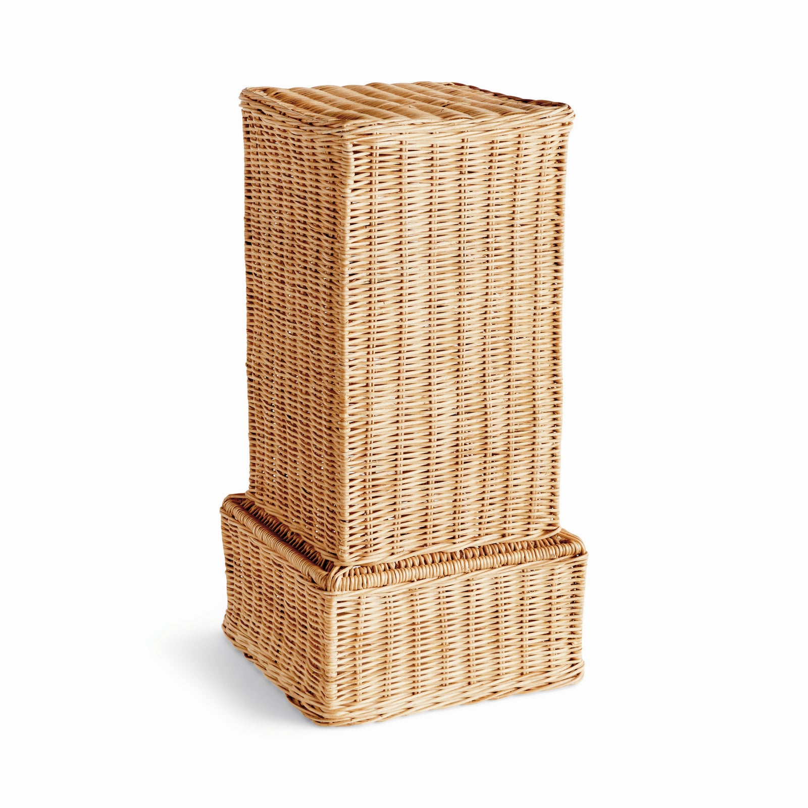 CHARLESTON RATTAN PEDESTAL SHORT, Natural