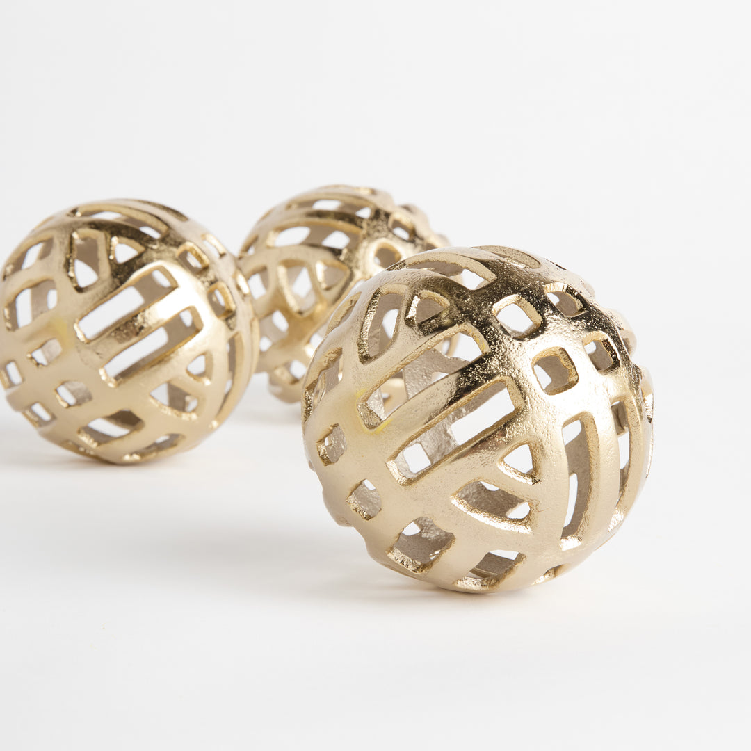 CANDACE ORBS SMALL, SET OF 3