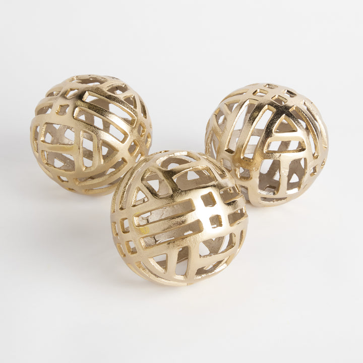 CANDACE ORBS LARGE, SET OF 3