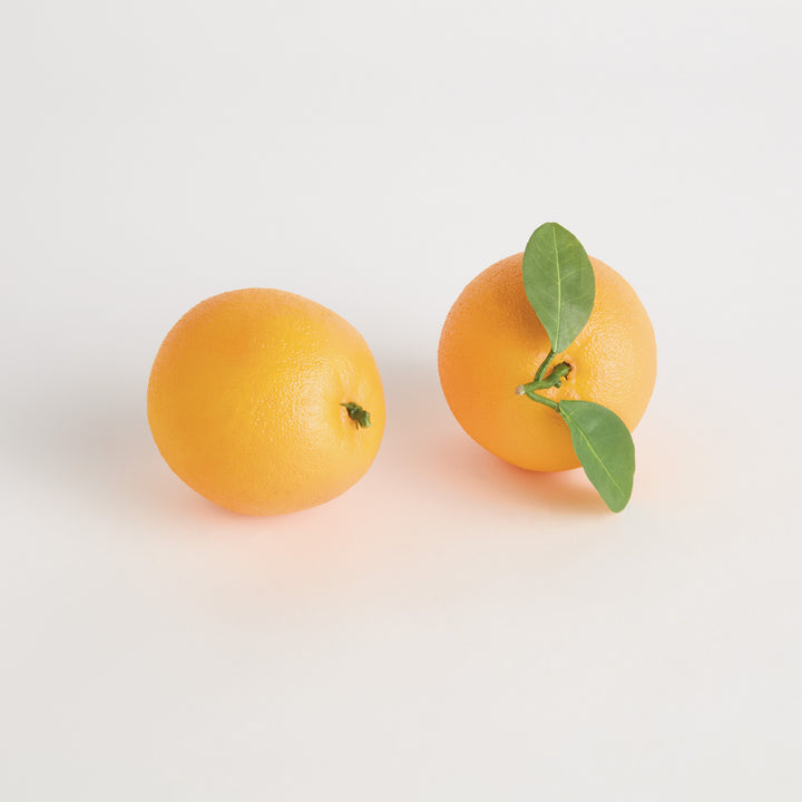 FAUX ORANGES 5" ASSORTED, SET OF 6