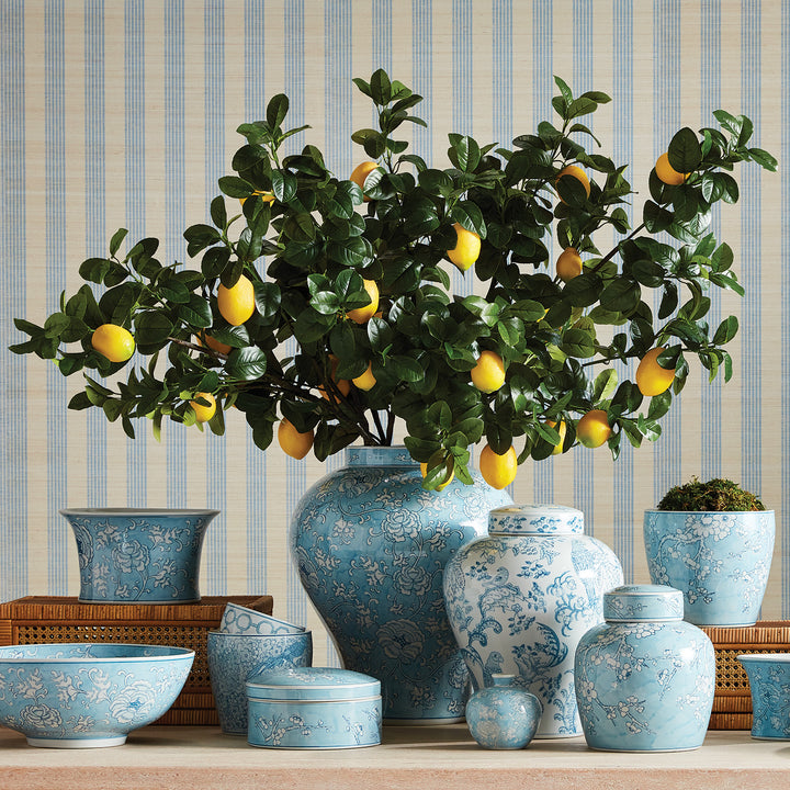FAUX LEMON STEMS 31", SET OF 4