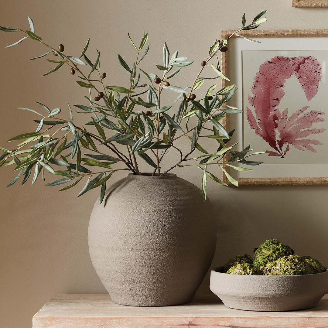 OLIVE STEMS 30", SET OF 4