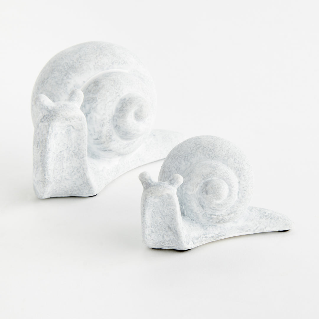 SERENE SNAILS, SET OF 2