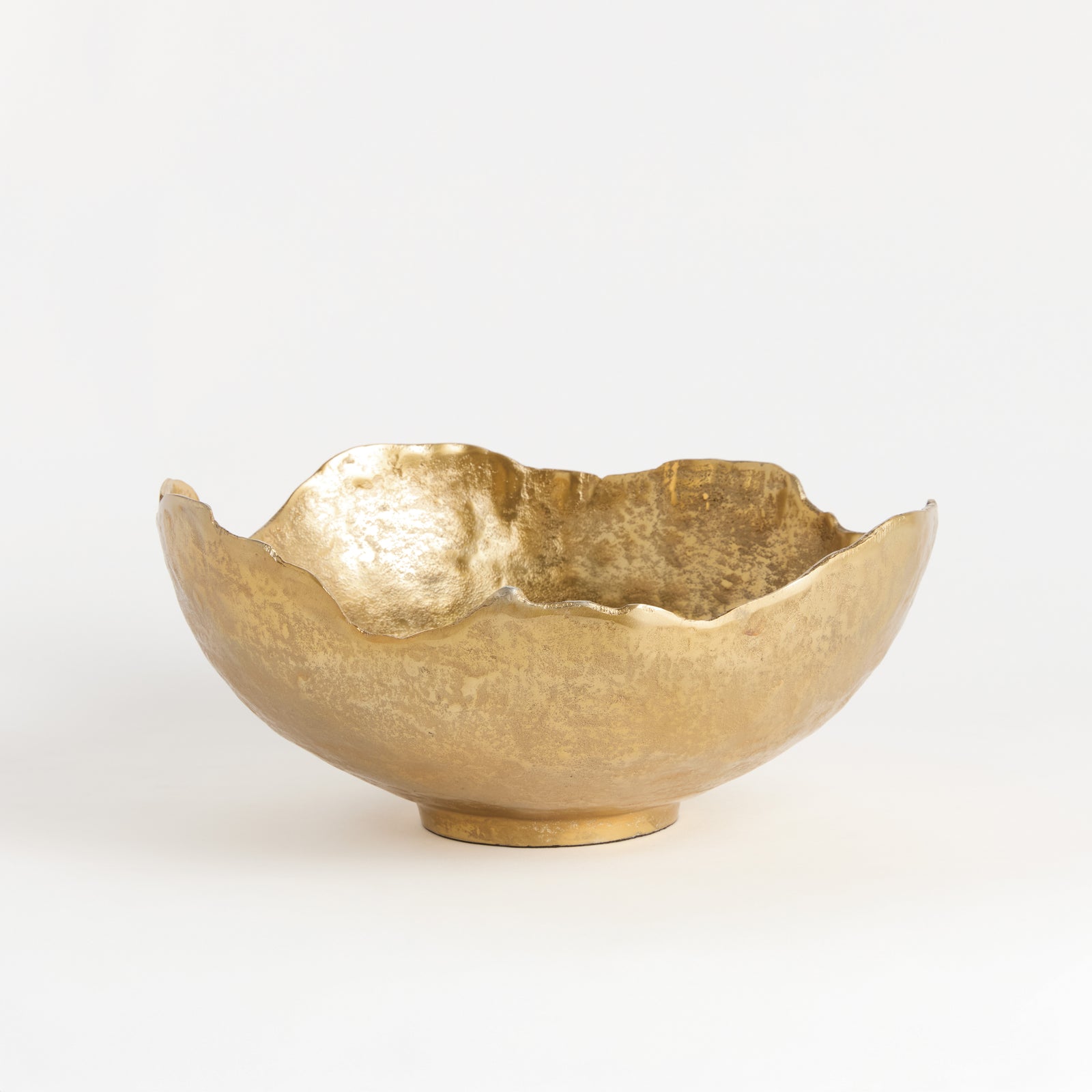ROLAND ORGANIC GRANDE DECORATIVE BOWL - Gold