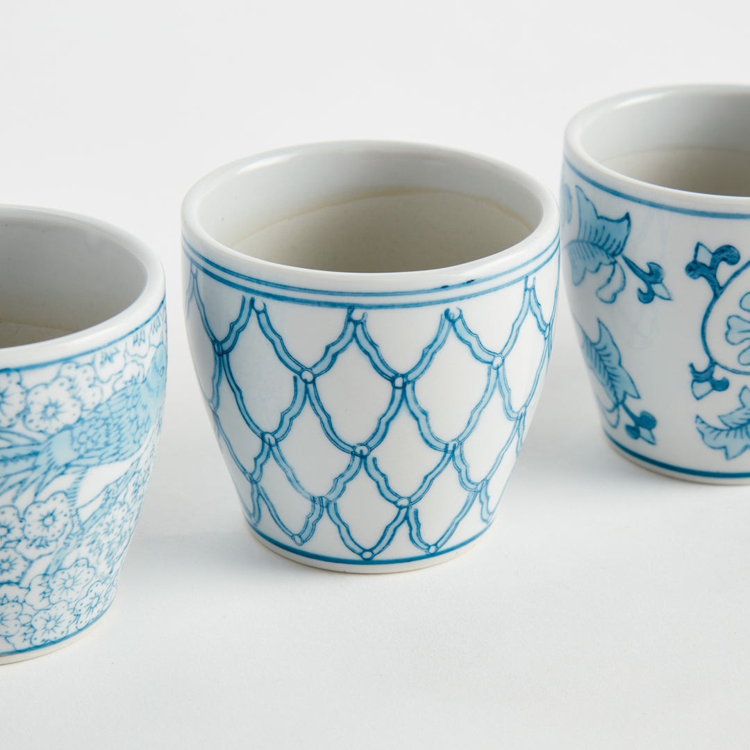 MONARCH MINI FLOWER POTS, SET OF 6