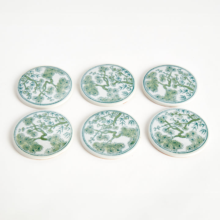 IMPERIAL COASTERS, SET OF 6