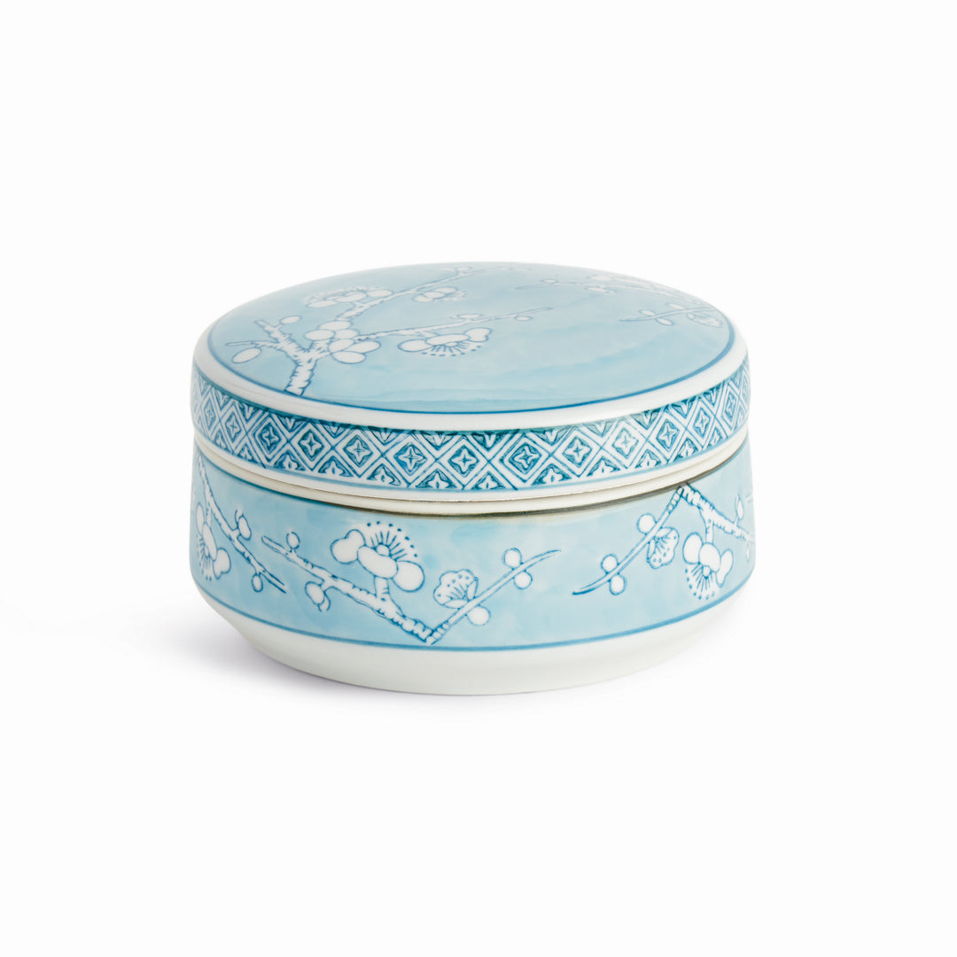 MONARCH EMPRESS ROUND LIDDED CATCHALL BOX SMALL