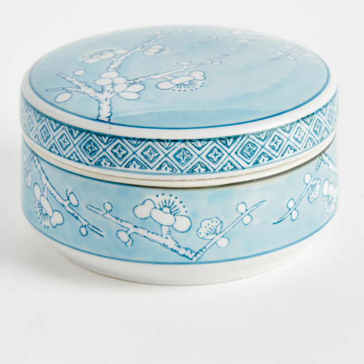 MONARCH EMPRESS ROUND LIDDED CATCHALL BOX SMALL