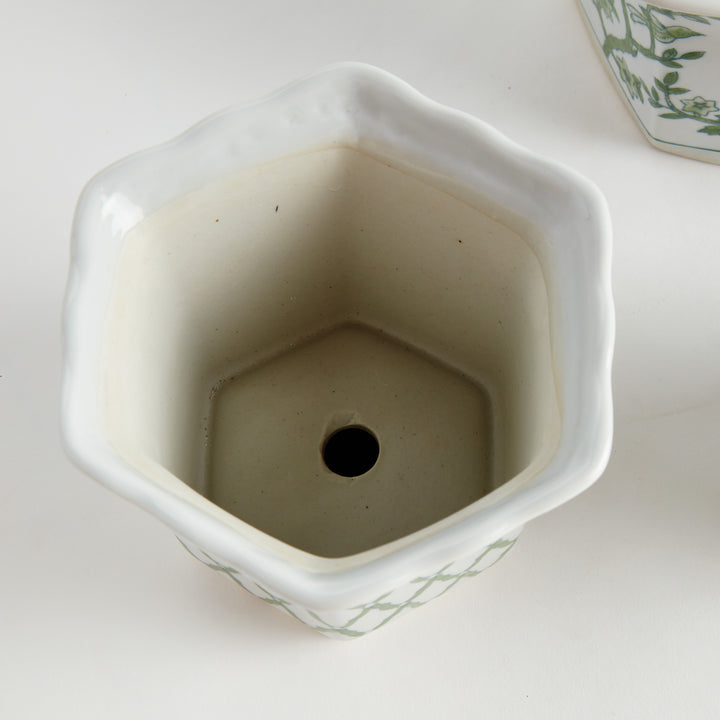 IMPERIAL FLARED POTS, SET OF 3