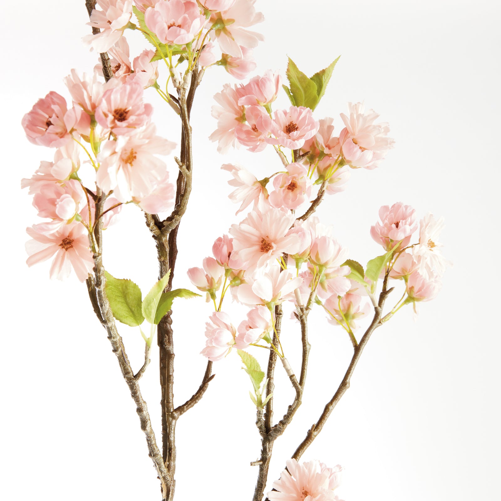 DOUBLE CHERRY BLOSSOM BRANCHES 46", SET OF 2 - Pink