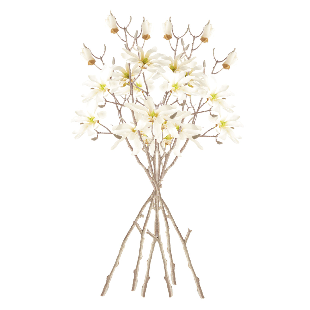 STAR MAGNOLIA BRANCHES 32", SET OF 6