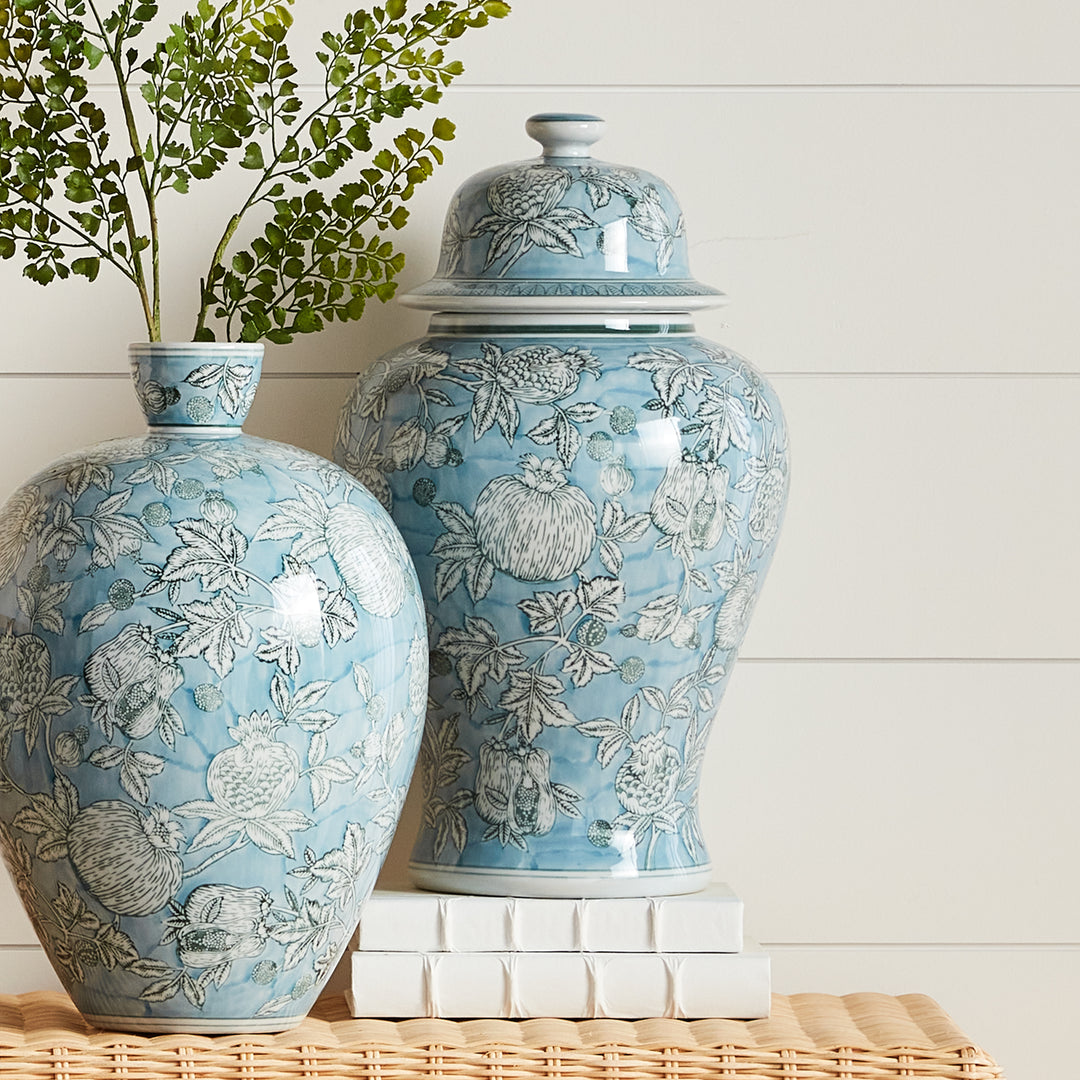 POMEGRANATE SKETCH GINGER JAR